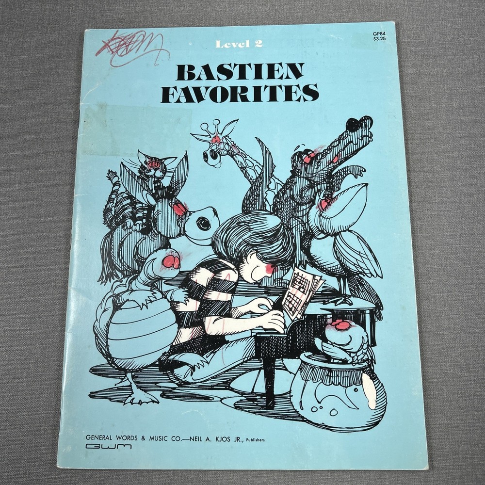 Bastien Favorites Level 2 Piano Instruction Book