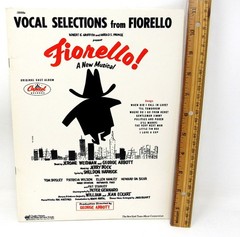 Fiorello Vocal Selections Sheet Music Book 1960 Piano Voice 8 Songs US Seller