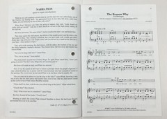 The Reason Why SATB Choral Organ Sheet Music By Lani Smith Lorenz Publishing