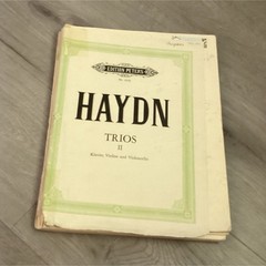Edition Peters Haydn Trios II Sheet Music for Piano, Violin, and Cello MPN 192b