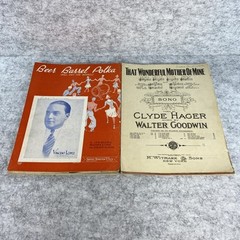 Vintage M. Witmark & Sons Sheet Music Collection Lot of 28 Titles in Description