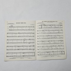 2 Trombone Solos Duets 20 All-Time Hit Paraders Vintage Music Book Lot