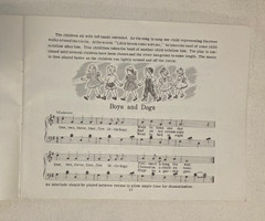 3 VINTAGE CHILDREN&rsquo;S SONG/MUSIC BOOKS 1965 1957 1959