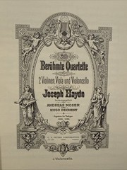 Haydn 30 Famous String Quartets Edition Peters Band II Viola & Cello Sheet Music