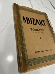Mozart Sonaten II Edition Zen-On Sheet Music
