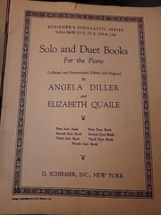 1919 Schirmer’s Scholastic Second Solo Book for Piano Vintage Sheet Music B3
