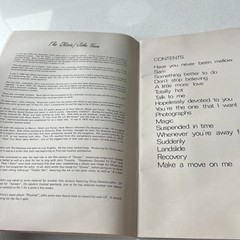 Olivia Newton John Sheet Music Song Book Rare 70s Pop Songs Of John Farrar 1978
