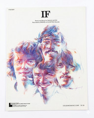 IF by Bread 1971 Sheet Music Vintage Colgems Guitar Piano Fast Shipping