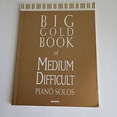Medium Difficult Piano Solos Book of Worship Music Paperback USA, Copyright 2000