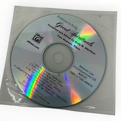 Great Spirituals Songbook Solo Voice Piano CD Alfred 2007