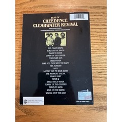 Best of Creedence Clearwater Revival CCR Sheet Music Piano Vocal Chords 1989
