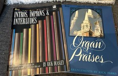 VTG Organ Gospel Sheet Music Book Lot. 9 books 1964-1990.