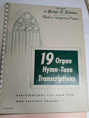 x4 LOT 1948-59 Organ Sheet Music Books Hymns Wurlitzer Lowrey Hammond Schuler