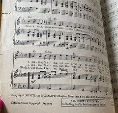 Vintage 1940&rsquo;s Dream Star Spangled Banner Someday Sheet Music Lot 13 Piano USA