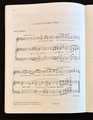 Ned Rorem Poems of Love and the Rain Low Voice Mezzo-Soprano Piano Song Cycle