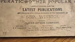 Antique 1910 IDEAL METHOD VIOLIN OPERATIC +MORE Sheet Music Ditson Co SEP WINNER