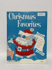 Christmas Favorites Sheet Music Book 1958 Charles Hansen 15 tunes for a Pianist