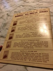 Robbins ALl Organ Series no. 11 Dixieland Favorites Sheet Music Book 1966