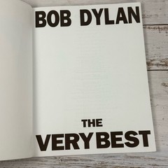 Bob Dylan The Very Best Piano Vocal Guitar Sheet Music Book 1993 PB Book