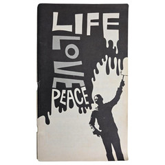 Life Love Peace Christian Youth Songbook Piano Vocal Lillenas 1970 Christian Vtg