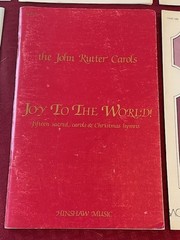 6 Piano Organ Works 4 church choir & 2 Books Sanctus Rutter Faure Christmas LOT