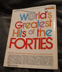 WORLD&rsquo;S GREATEST HITS OF THE FORTIES -Charles H. Hansen Music Corp. SHEET MUSIC