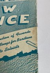 Vintage 1962 Singspiration Vol. 11 Low Voice Gospel Hymns Music Book Religious