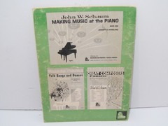 Wesley Schaum 1963 Music For Children Sunday School Hymns Piano Music Booklet