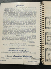 Four (4) Vintage Pop Christian 1940s Song Books Singspiration
