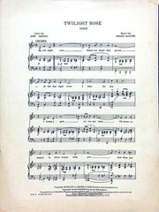 Cuddle Me Up Sheet Music The Chiffon Girl Eleanor Painter 1924 Musical Carlo