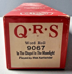 QRS Player Piano Word/Music Roll – Choose Roll – Use Drop Down Box to Choose