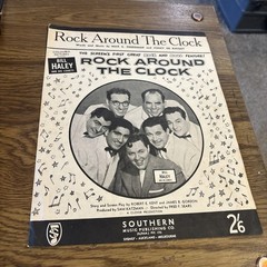 Rock Around the Clock, Bill Hailey and the Comets Sheet Music 1955
