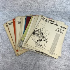 Vintage M. Witmark & Sons Sheet Music Collection Lot of 28 Titles in Description