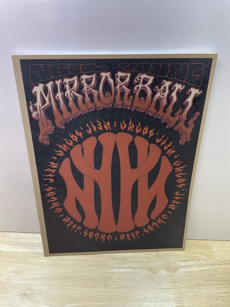 NEIL YOUNG Mirrorball SONGBOOK Sheet Music Authentic Guitar Tab Edition RARE!