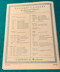 Sheet Music Dancla Op 89 Six Airs Varies For the Violin Piano Schirmer&rsquo;s