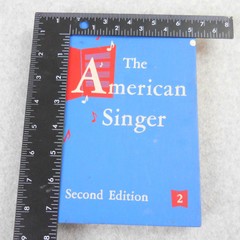 American Singer 2nd Edition Books 1 & 2 Children&rsquo;s Songs Hardcover Vintage