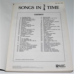 SONGS IN 3/4 TIME ~ 66 SONGS! (Piano/Vocal/Guitar Songbook) EASY LISTENING POP