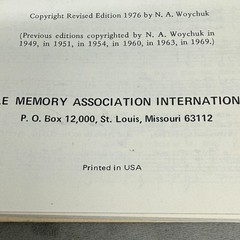 Vintage Bible Memory Assoc Making Melody Songbook Christian Solo Singer USA Red