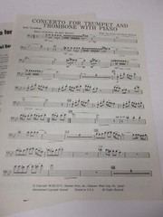 Paul Severson Mark McDunn Concerto for Trumpet & Trombone with Piano Sheet Music