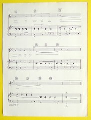 Nadias Theme Sheet Music Young Restless Vocal Version &rsquo;73 Screen Gems USA SELLER