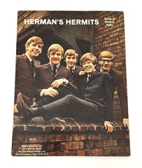 Vintage Herman’s Hermits Song & Picture Folio – 1965