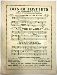 All Over Italy (They Sing So Prettily) &rsquo;33 Sheet Music Husk O&rsquo;Hare Cover Gondola