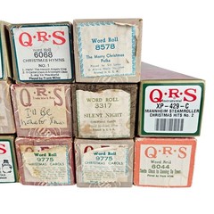 QRS Chrismas Player Piano Rolls – Choose Your Own