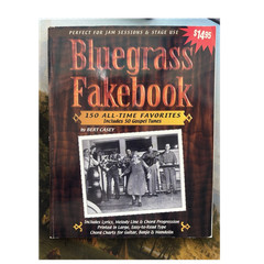 Bluegrass Fakebook Songbook Sheet Music/Chord Chart Guitar Banjo Mandolin