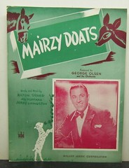 Mairzy Doats – Milton Drake, Al Hoffman & Jerry Livingston – Sheet Music 1943