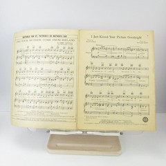 I Just Kissed Your Picture Goodnight Sheet Music Joan Brooks P/V/G 1942 Piano