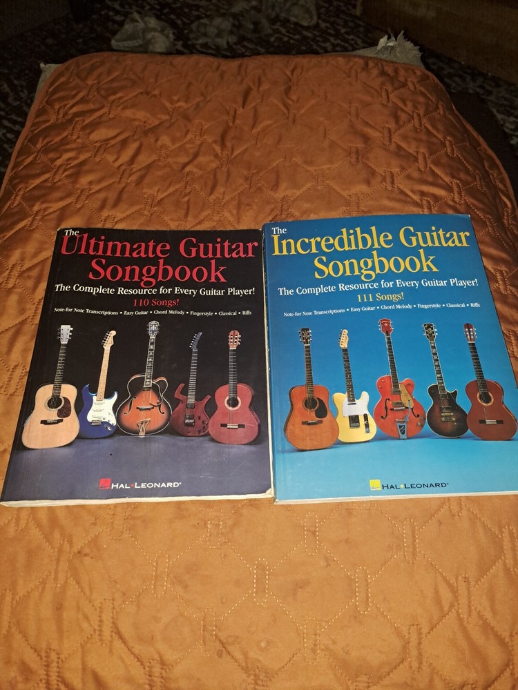 Lot Of 2 Songbooks The Incredible Guitar Songbook Ultimate Guitar Songbook