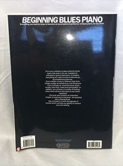 Beginning Blues Piano by Eric Kriss (1992, Trade Paperback) Sheet Music Educatio