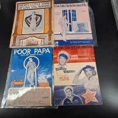 Vintage Sheet Music Lot 14 Songs Irving Berlin James Cagney Yankee Doodle Dandy