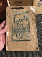 Lot of 9 VTG Gospel Song Books 1939-1979.